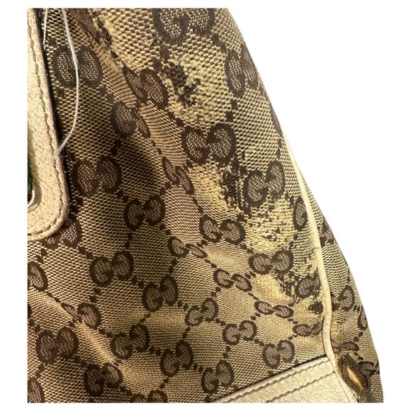 Gucci Princy Line GG Canvas Ribbon Tote Shoulder Bag - FLAWS Project Bag - Picture 2 of 9